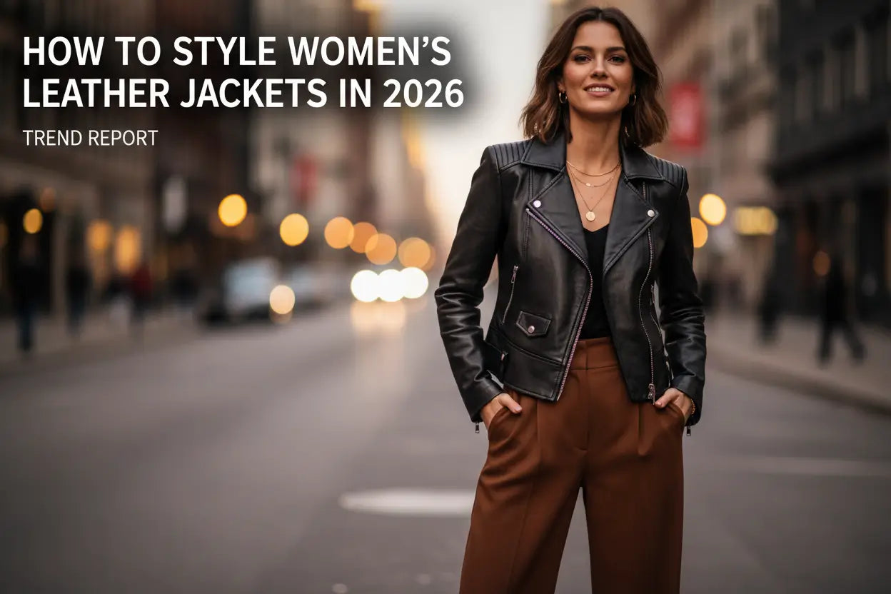 How to Style Women’s Leather Jackets in 2026