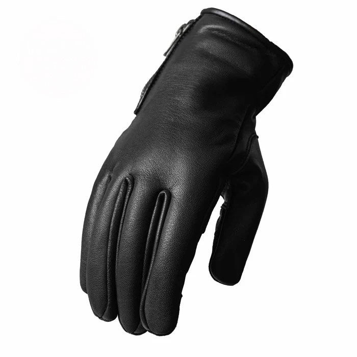 VeloxHide Cold Protection Moto Leather Gloves