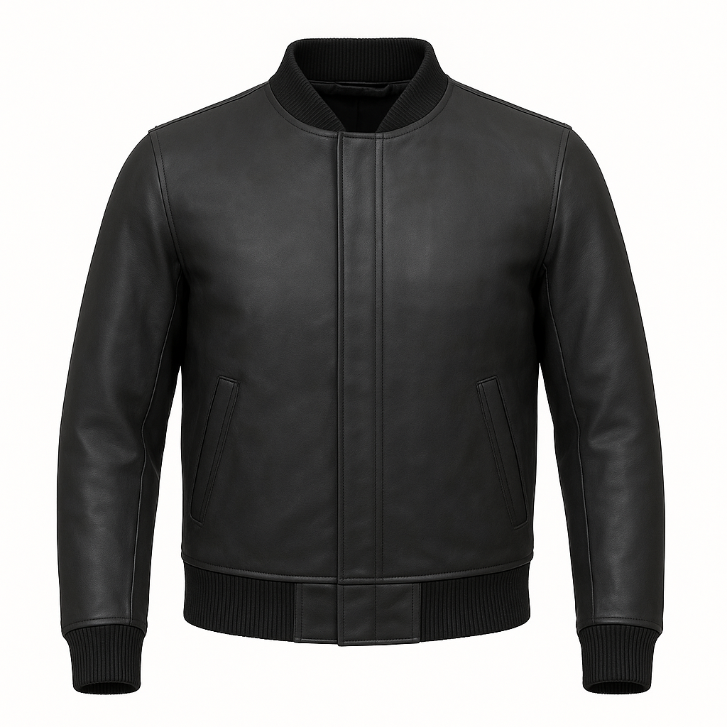 Coalheart Classic Man's Moto Leather Jacket