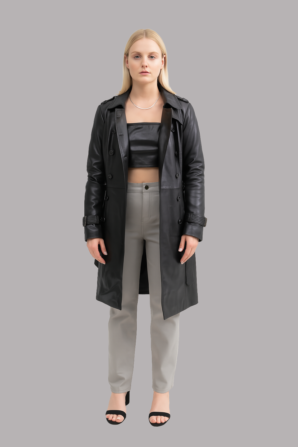 Olivia Women's Fashion Leather Jacket