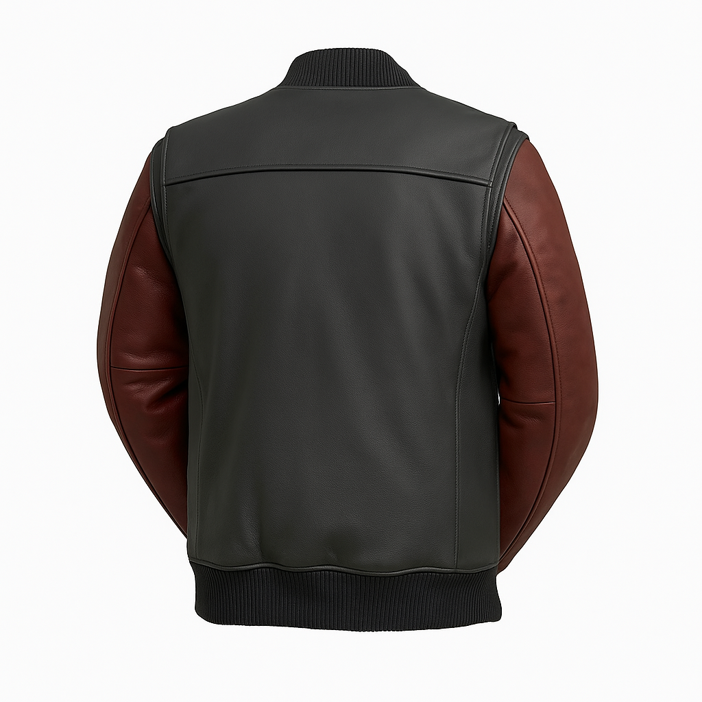 Coalheart Classic Man's Moto Leather Jacket