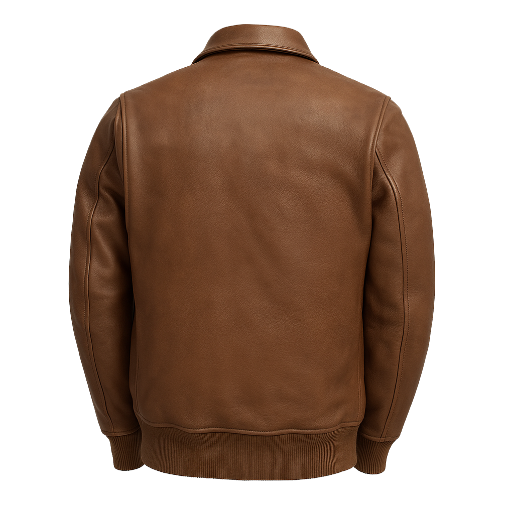 The Heritage Bomber Man's Motorcycle Leather Jacket