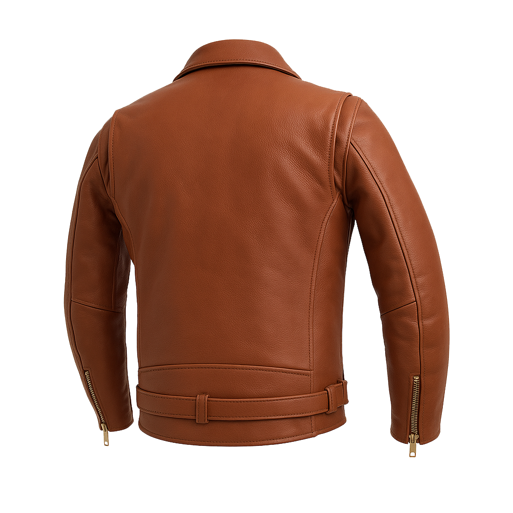 Bronco Blaze Man's Motorcycle Leather Jacket