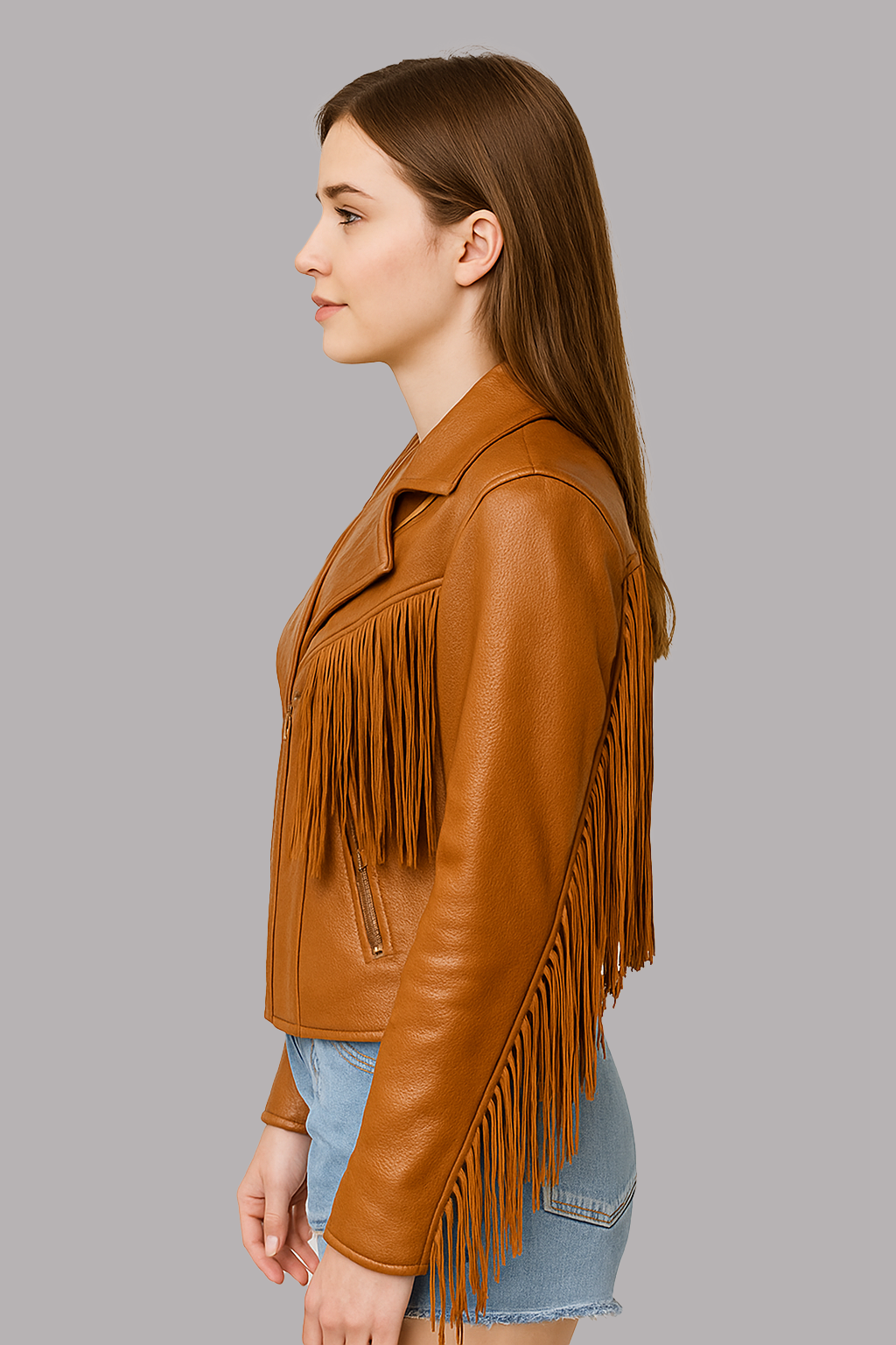 Liora Drift Womens Fashion Leather Jacket