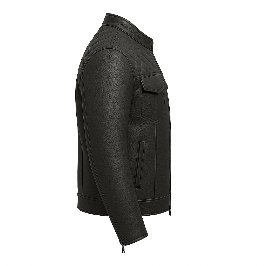 Ember Guard Men's Motorcycle leather jacket