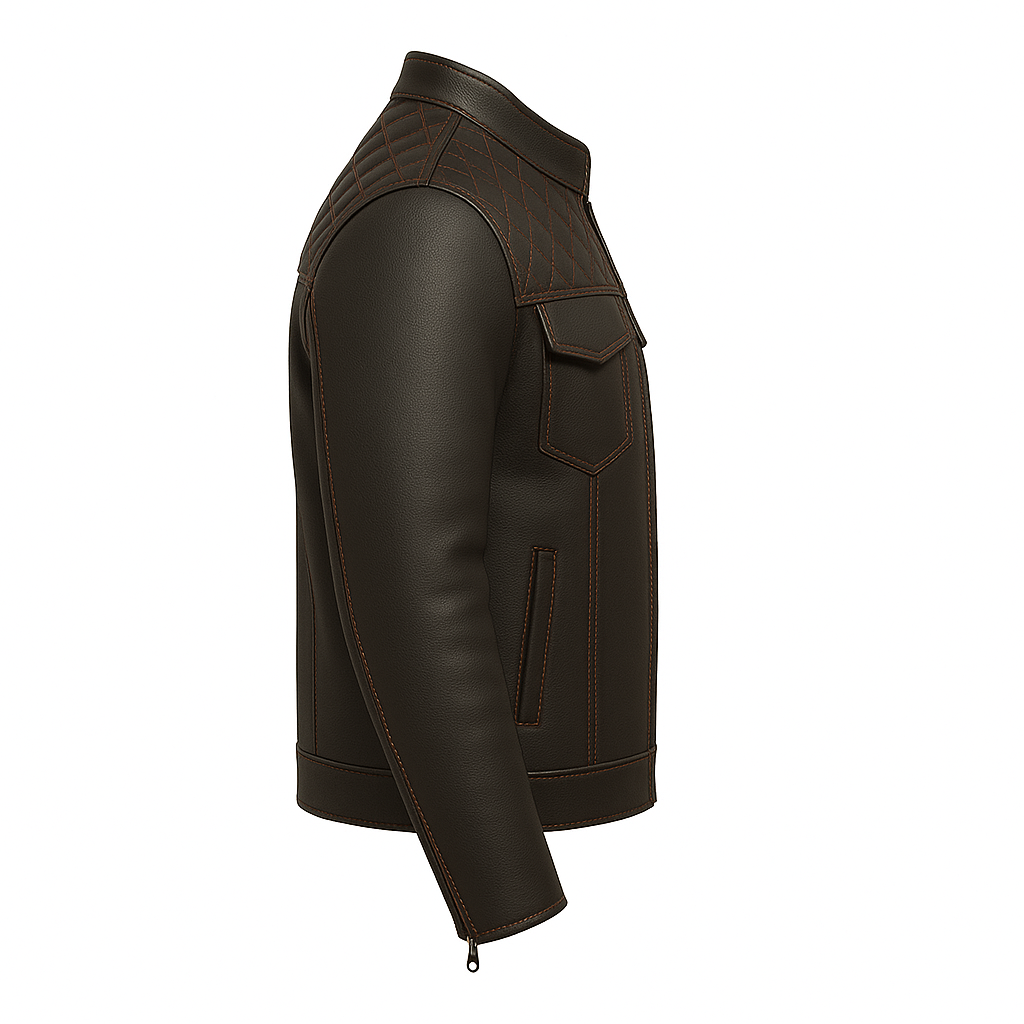 Ember Guard Men's Motorcycle leather jacket