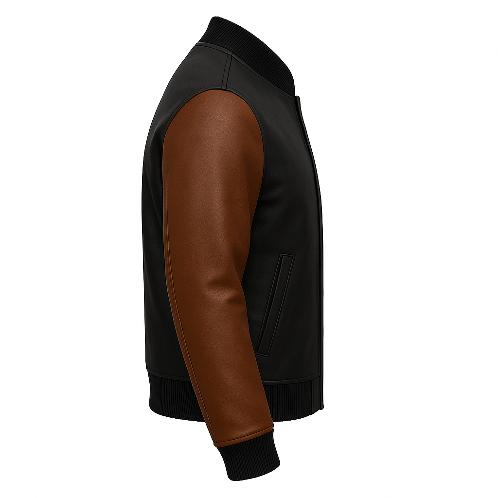 Coalheart Classic Man's Moto Leather Jacket