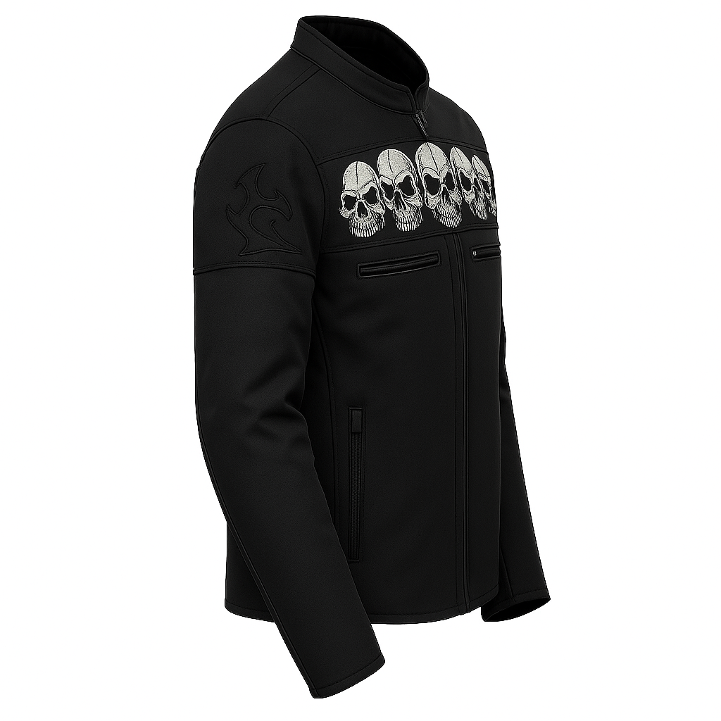 Skullshade Man's Motorcycle Textile jacket