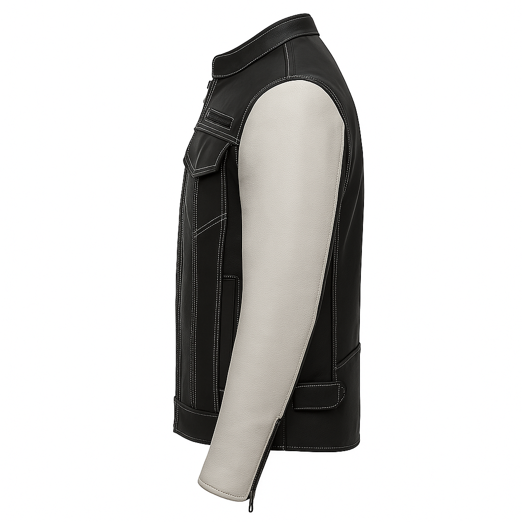 Inferno Edge Man's Moto Leather Jacket