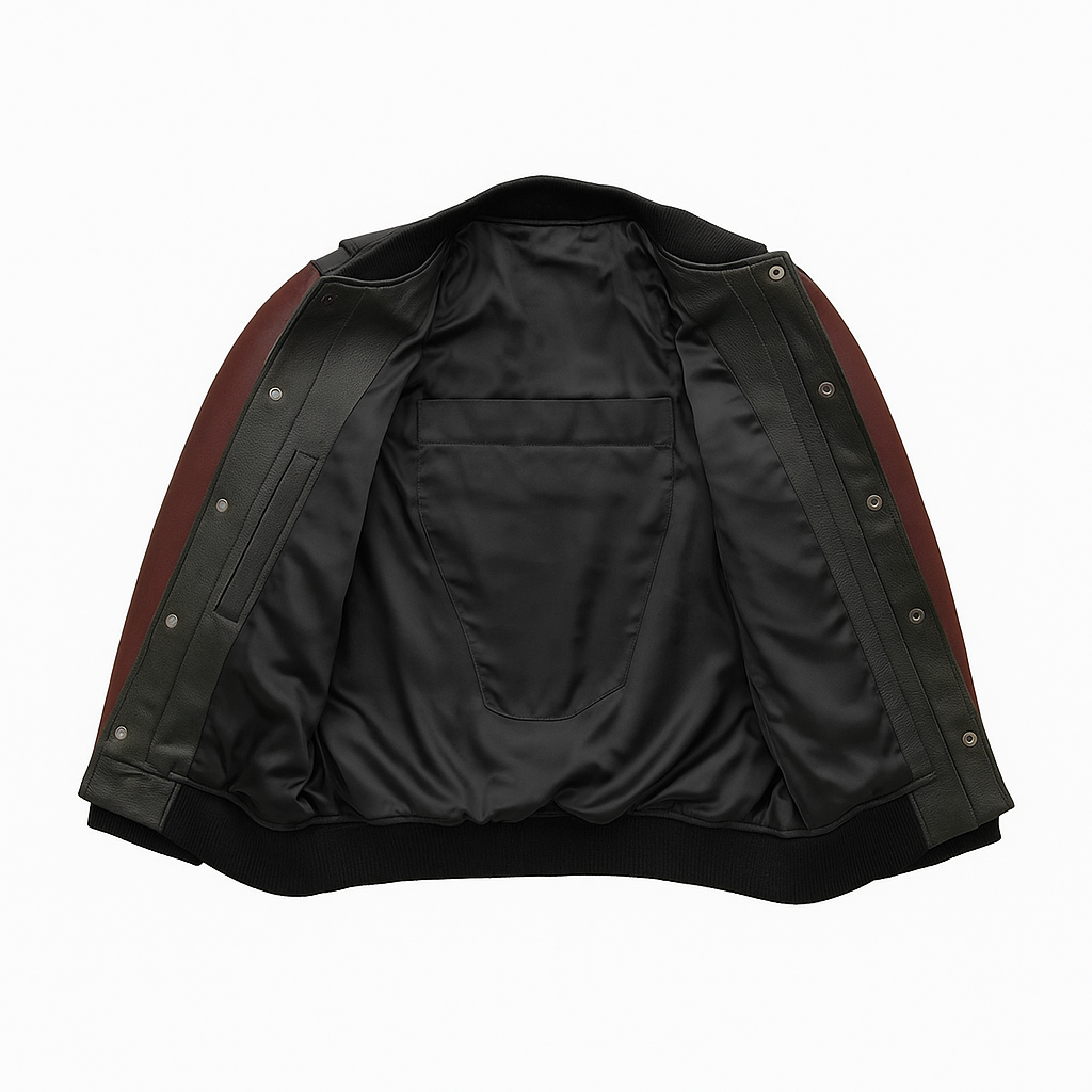 Coalheart Classic Man's Moto Leather Jacket