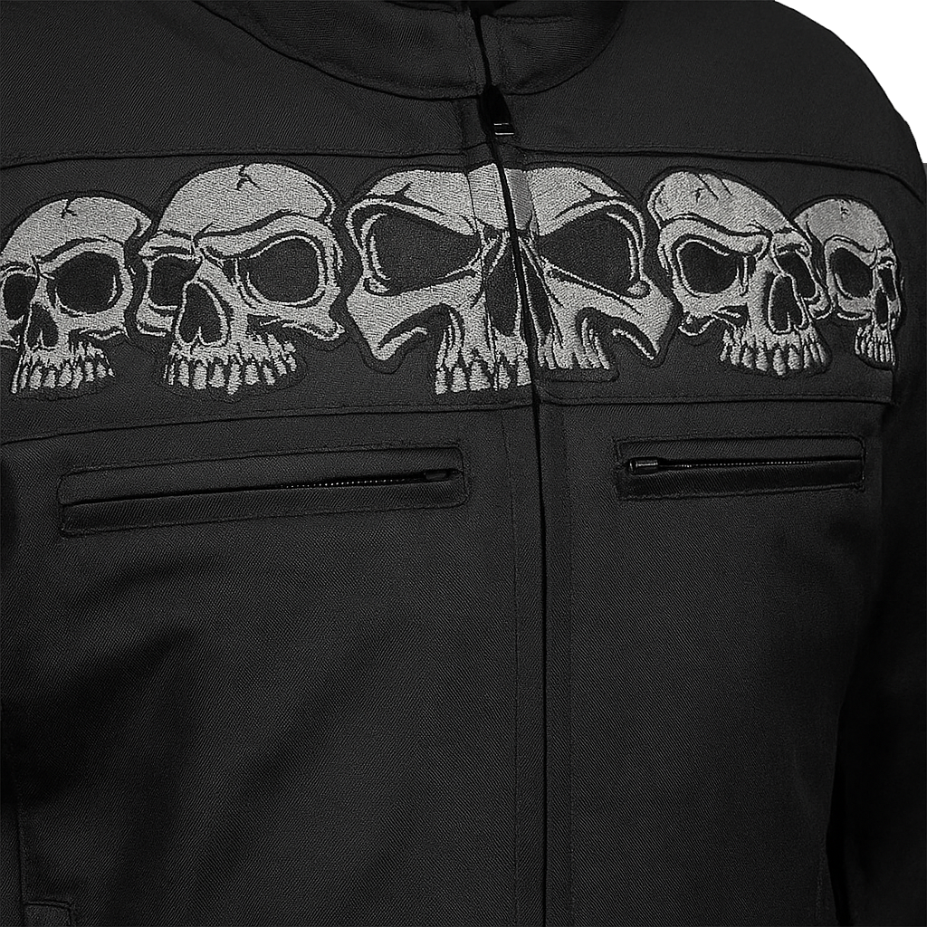 Skullshade Man's Motorcycle Textile jacket