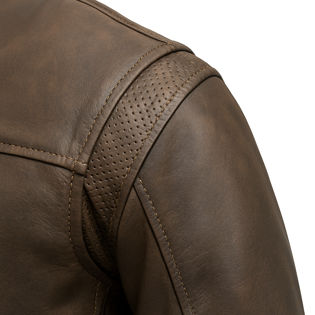 Jetstream Man's Motorcycle Leather Jacket