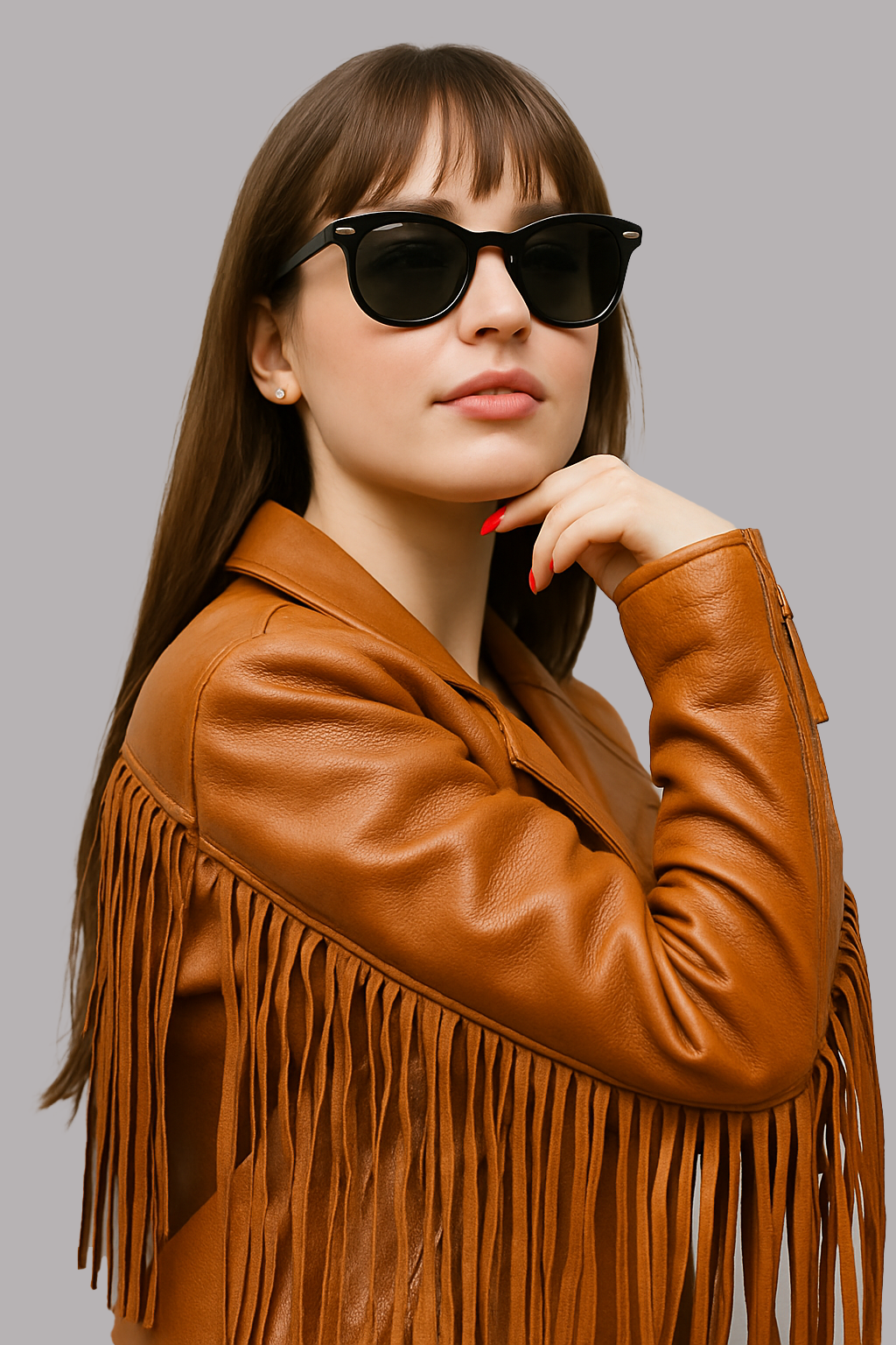 Liora Drift Womens Fashion Leather Jacket