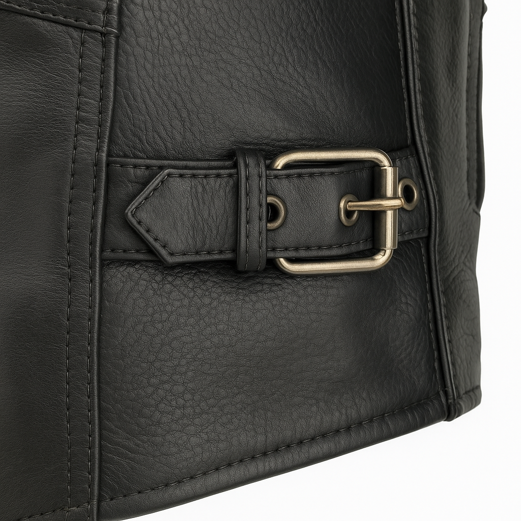 Midnight Vault Man's Motorcycle leather jacket