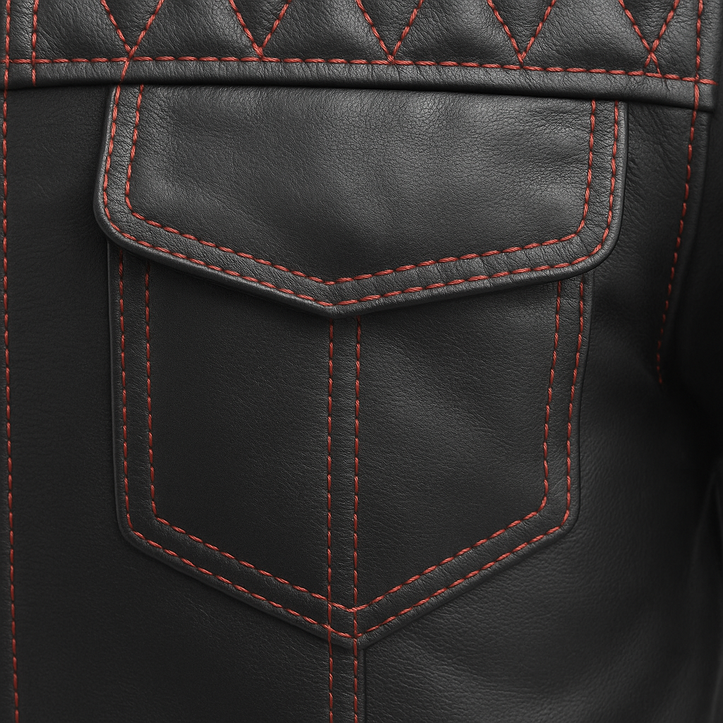 Ember Guard Men's Motorcycle leather jacket