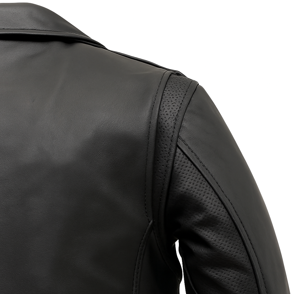 Roadburn Man's Motorcycle Leather Jacket