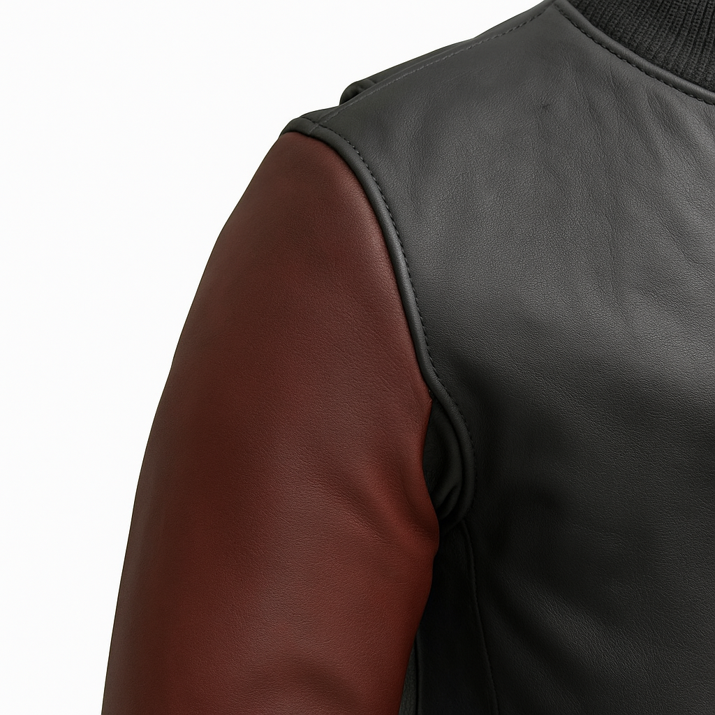 Coalheart Classic Man's Moto Leather Jacket