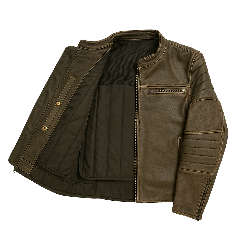 Steelcore Man's Motorcycle leather jacket