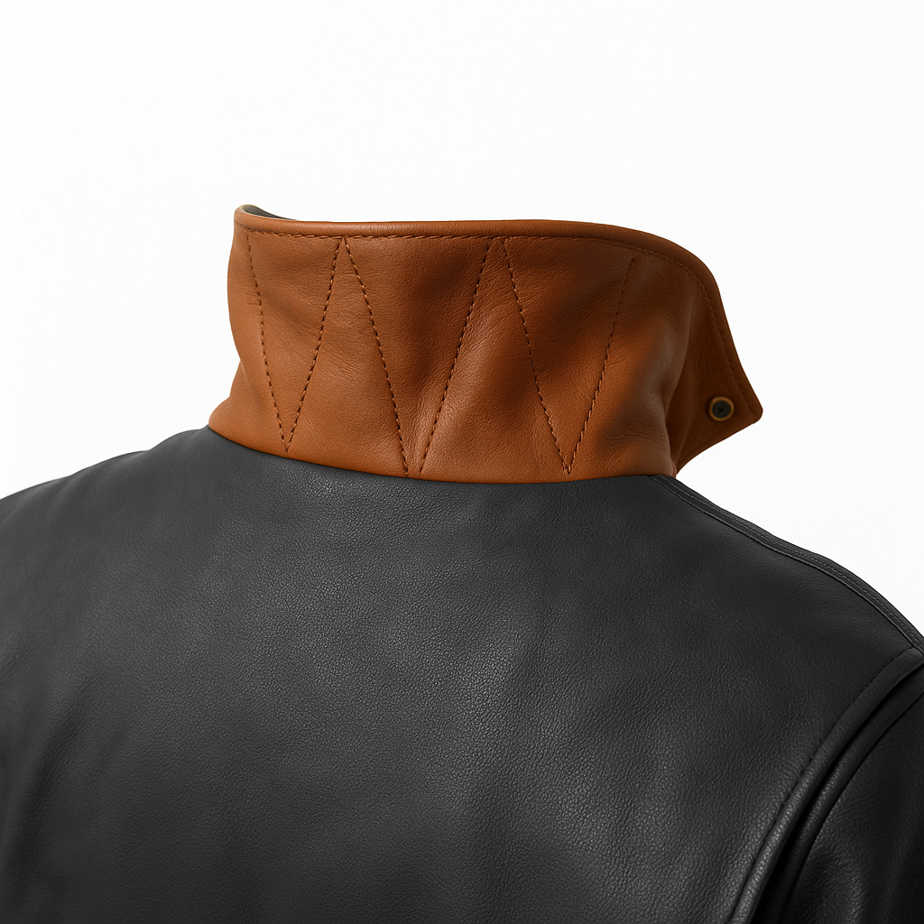 Midnight Moto Men's Motorcycle Leather Jacket