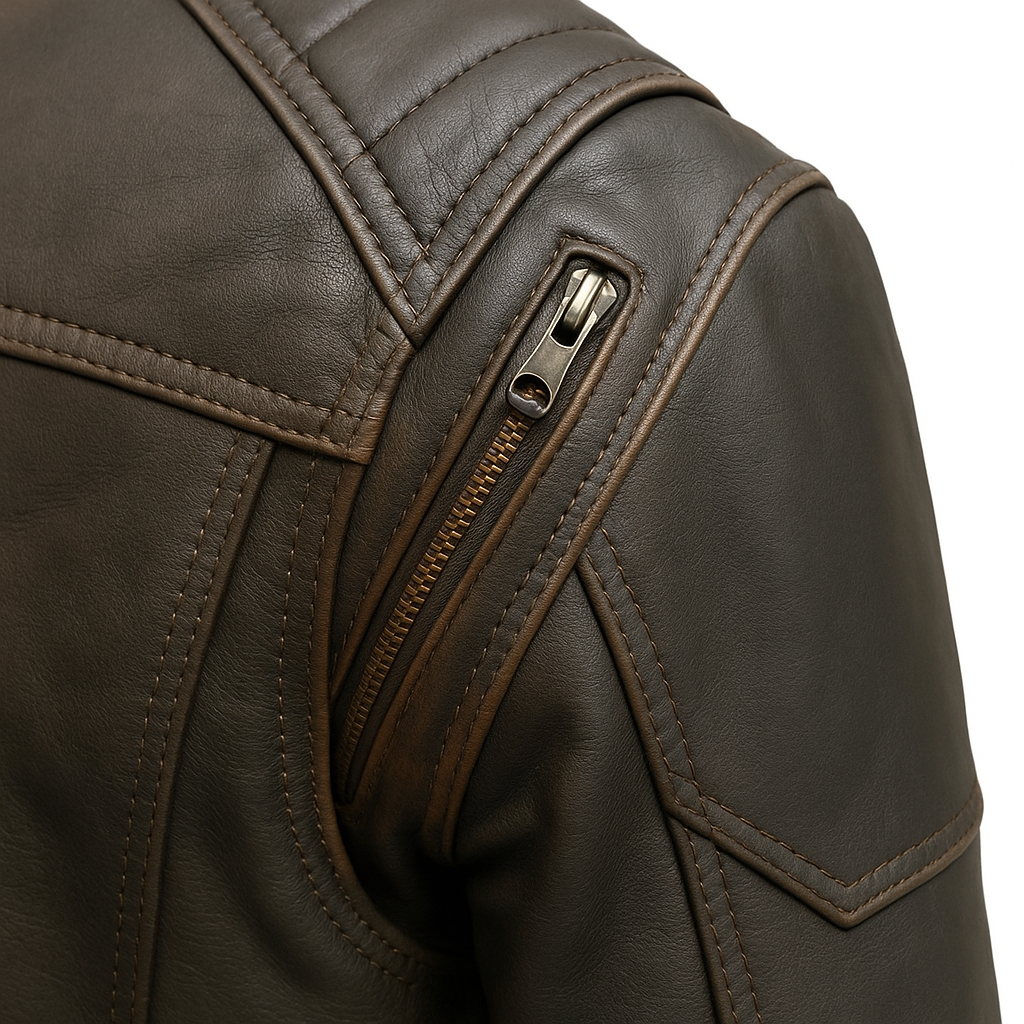 Canyon Rider Man's Motorcycle Leather Jacket