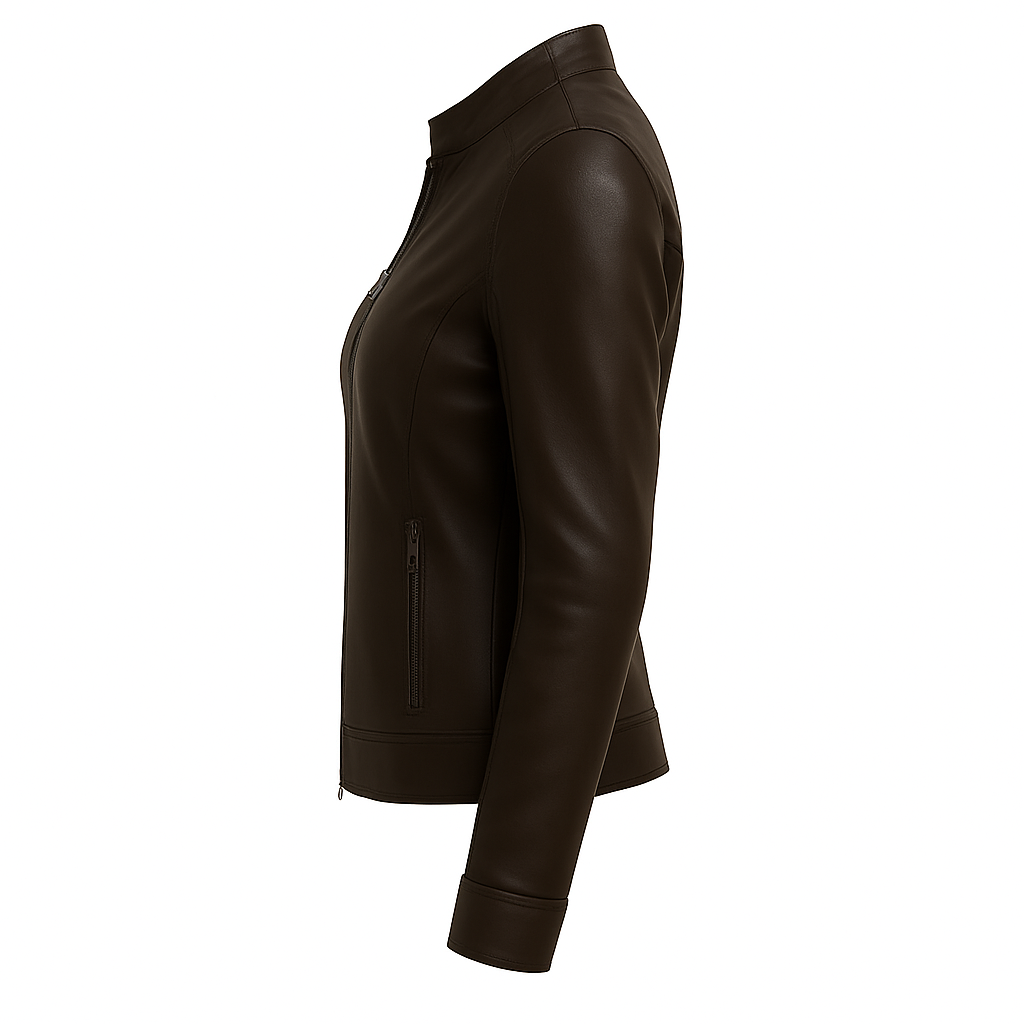 Viva Vegan by Beverly Leather Perforated Jacket