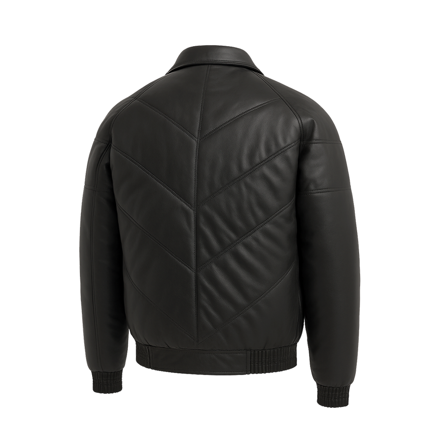 Obsidian Shield Men's leather Jacket