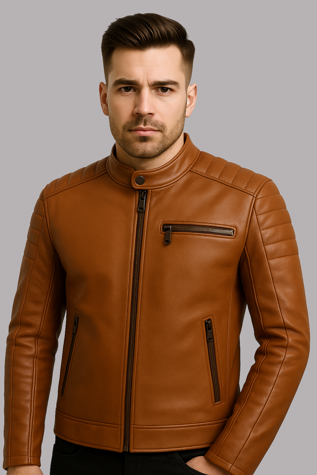 Dustborn Man's Motorcycle Leather jacket