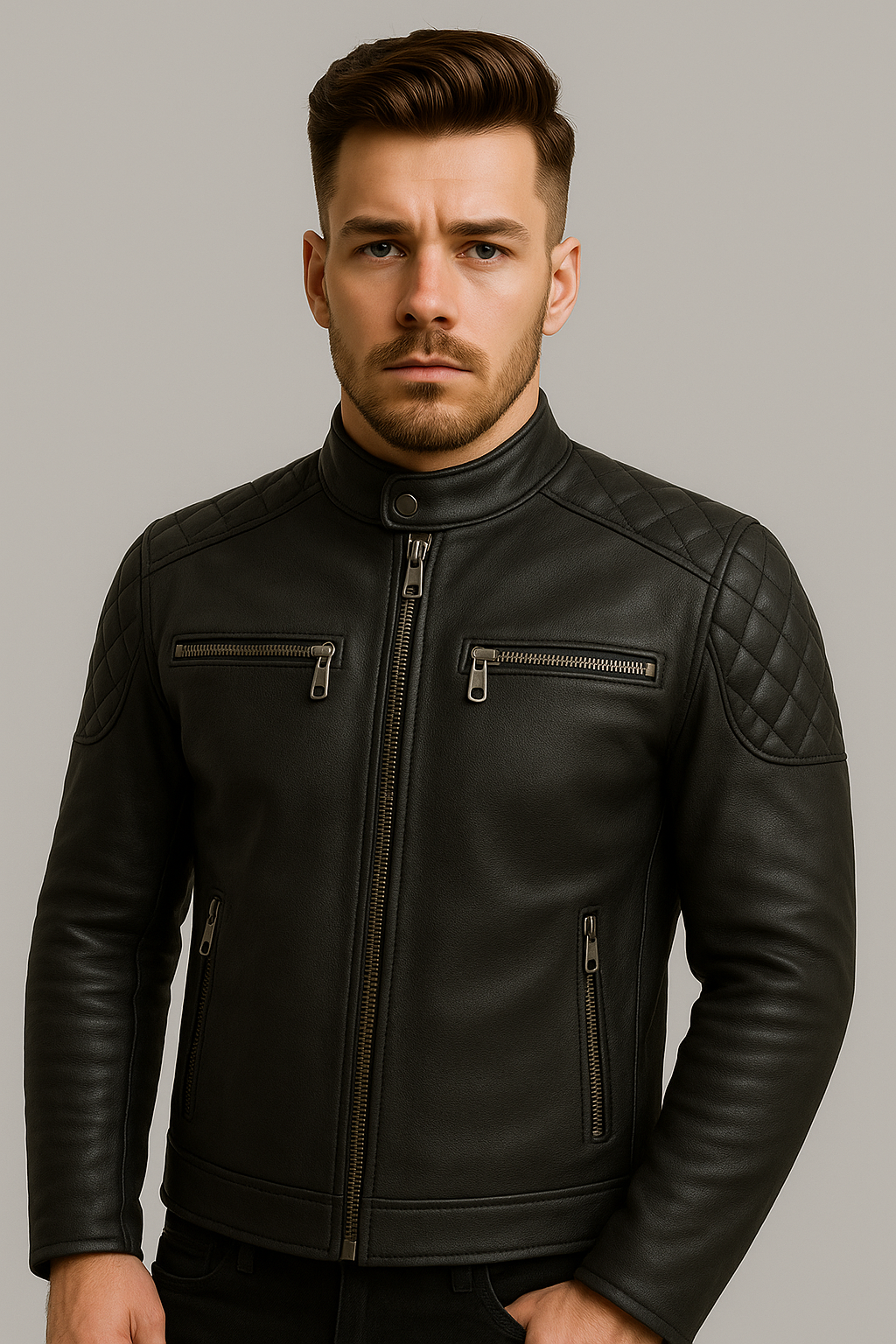 Bulletline Man's Motorcycle leather jacket