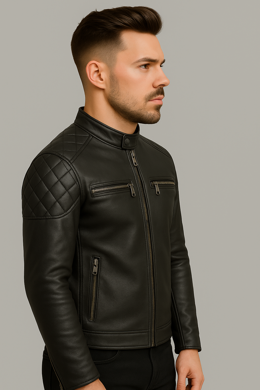 Bulletline Man's Motorcycle leather jacket
