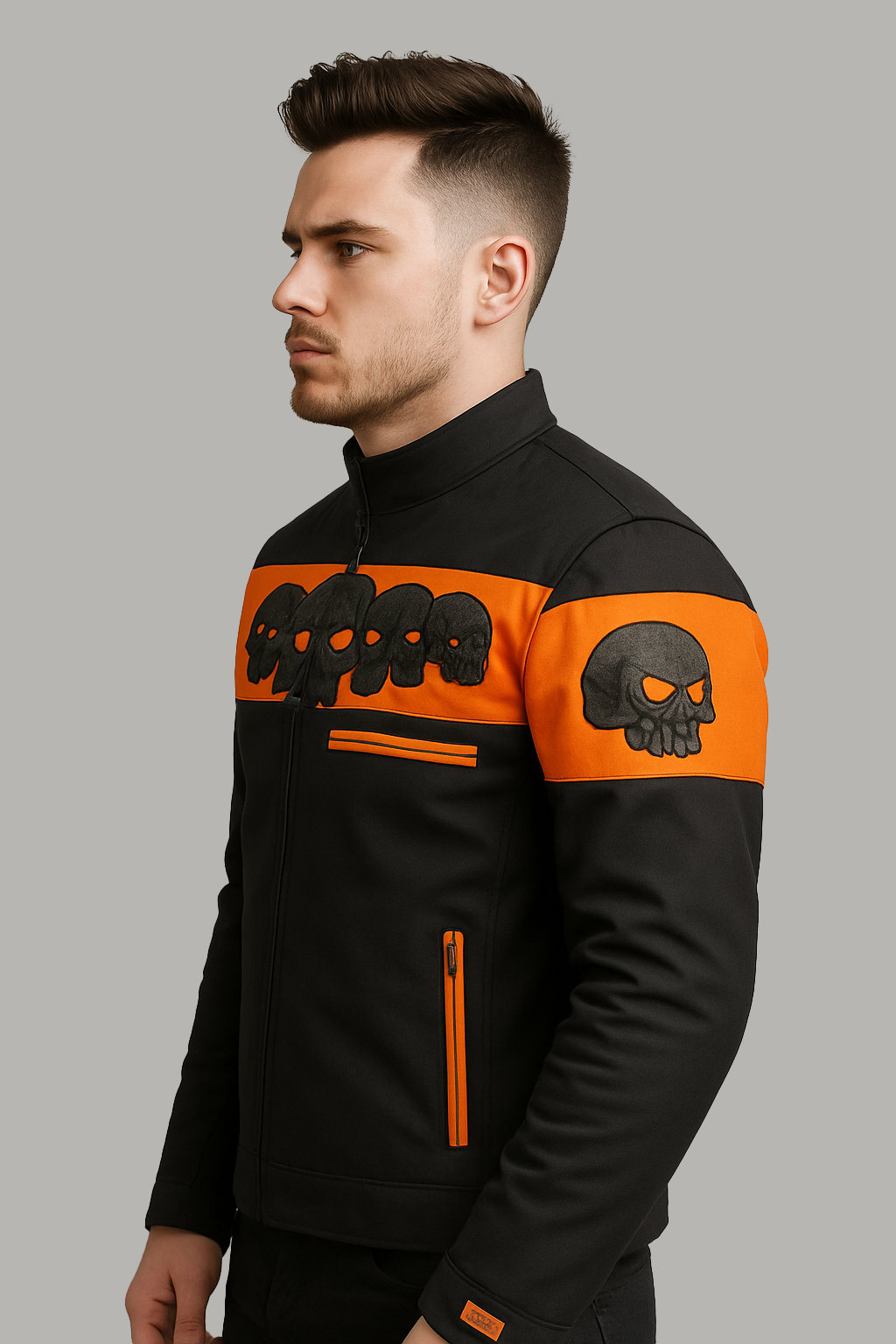 Skullshade Man's Motorcycle Textile jacket