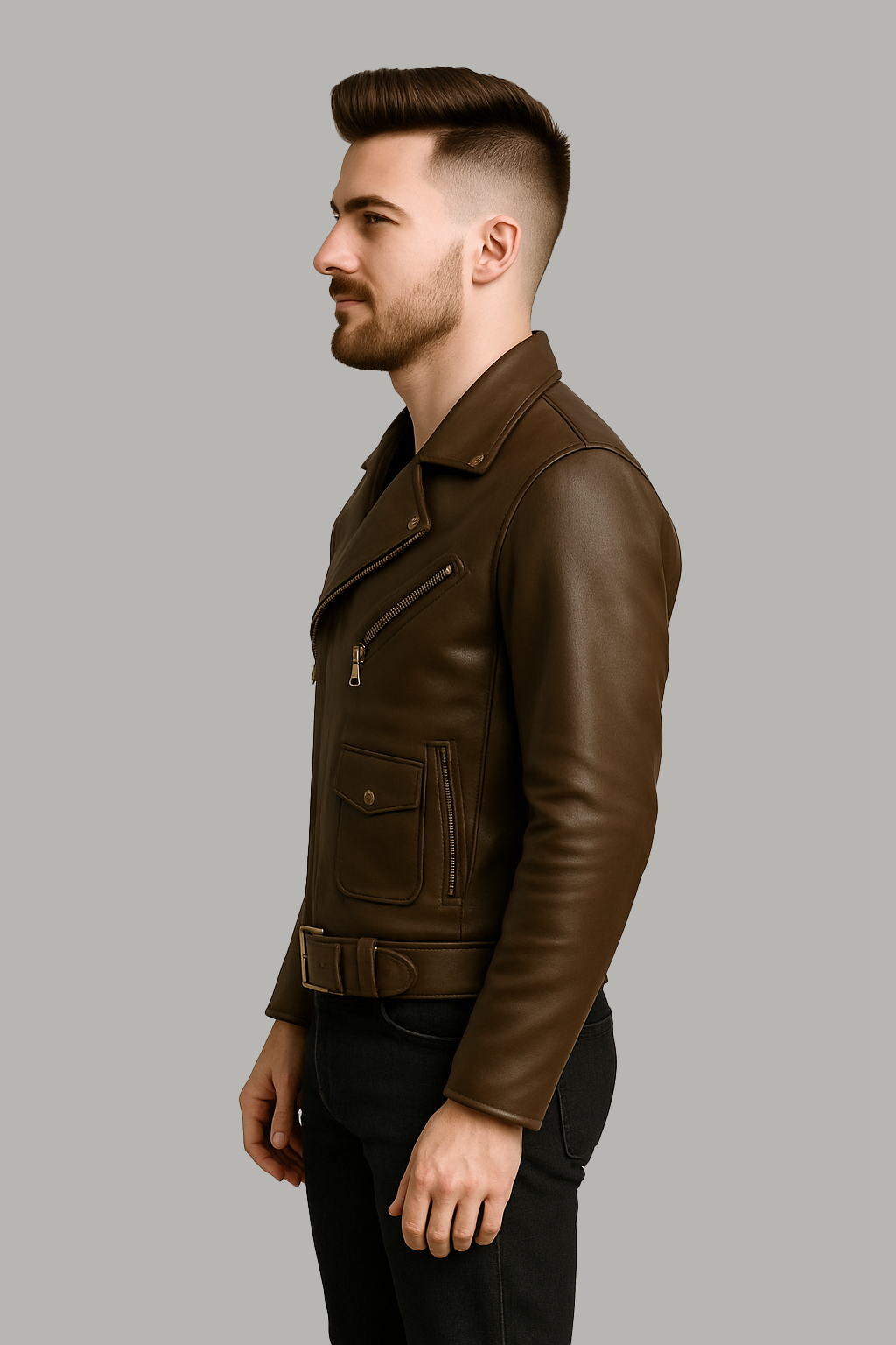 Ironhide Rebel – Men's Motorcycle Leather Jacket