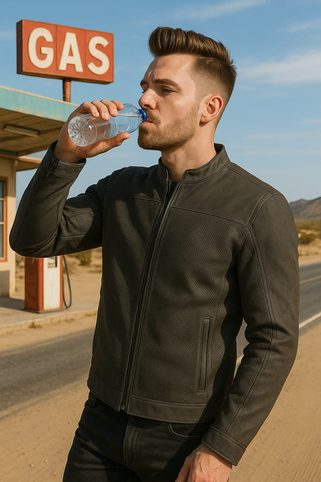 Crosswind Man's Moto Textile Jacket