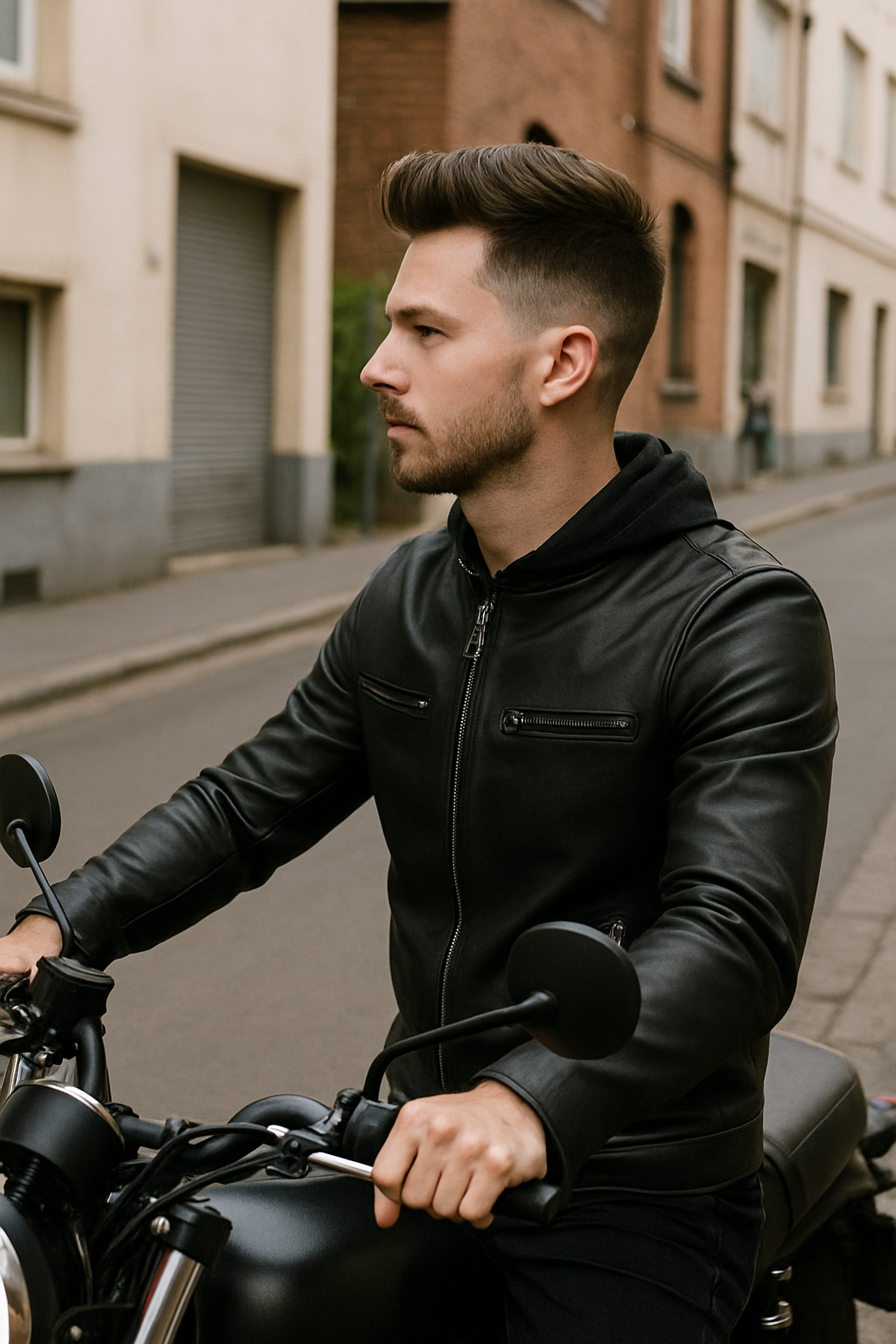 Cruze-X Man's Moto Leather Jacket