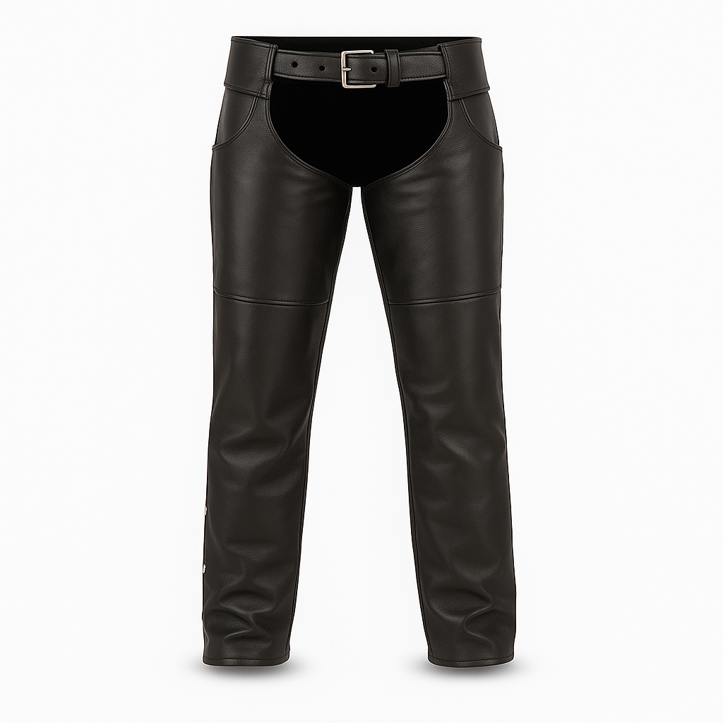 Rally - Unisex Motorcycle Leather Chaps