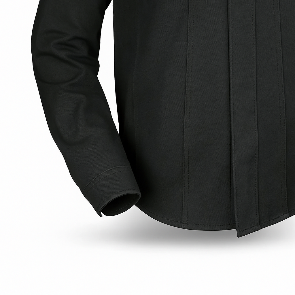 Noir Layer Men’s Canvas Riding Shirt