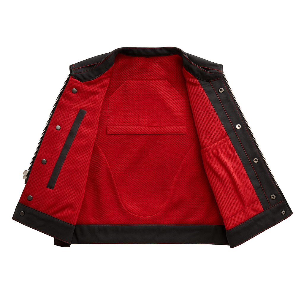 Aura – Men's Moto Mesh Motorcycle Vest