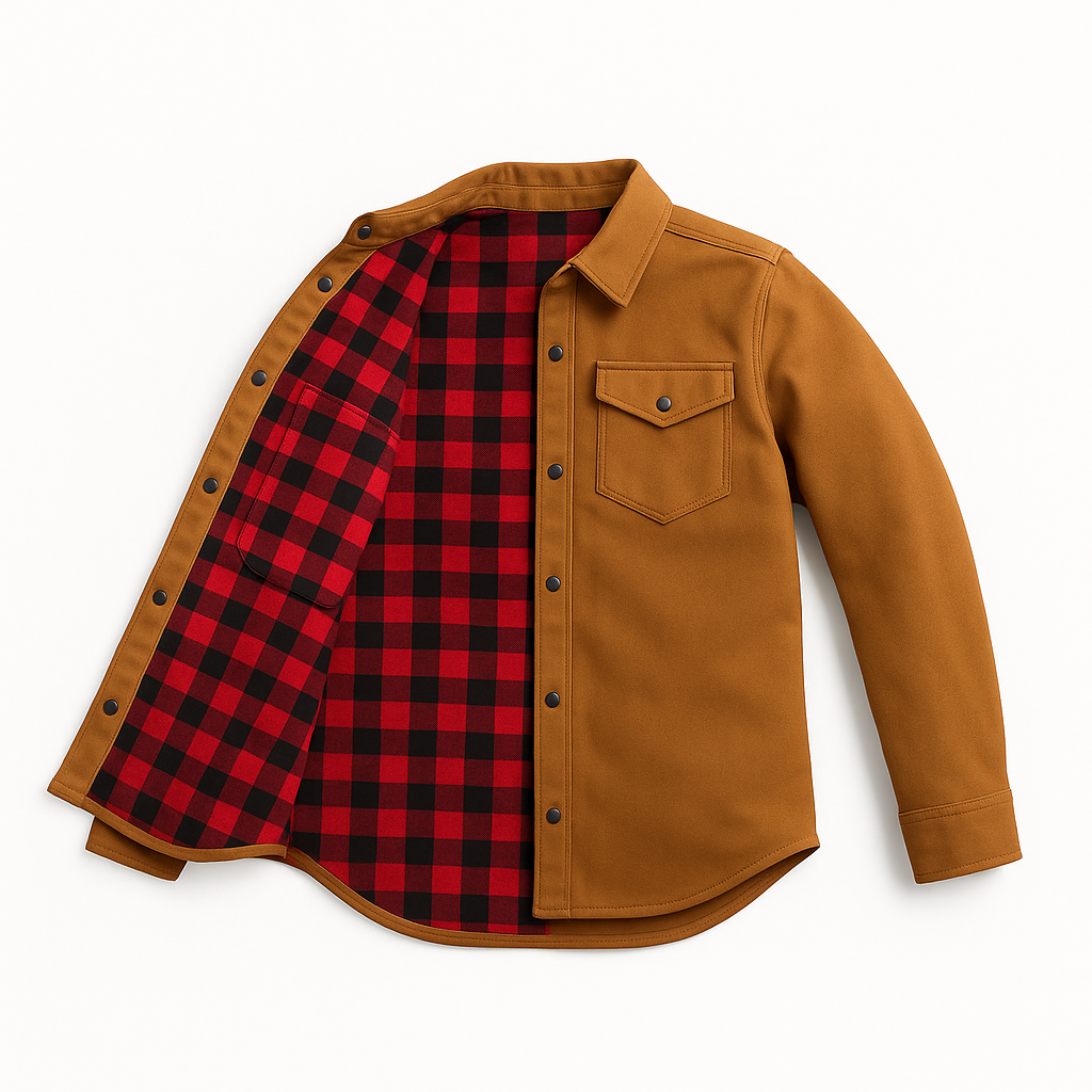Desert Ember Men’s Honey Brown Shirt