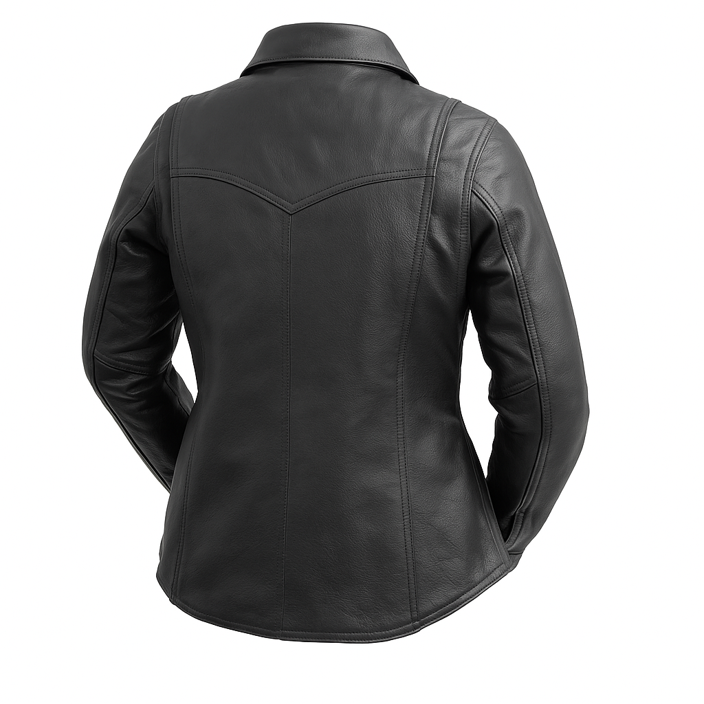 Coalflare – Women's Leather Motorcycle Shirt
