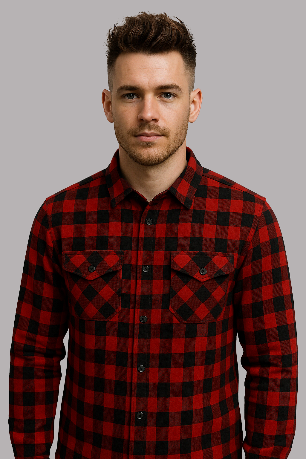 Lumberjack Men’s Waxed Canvas Riding Shirt