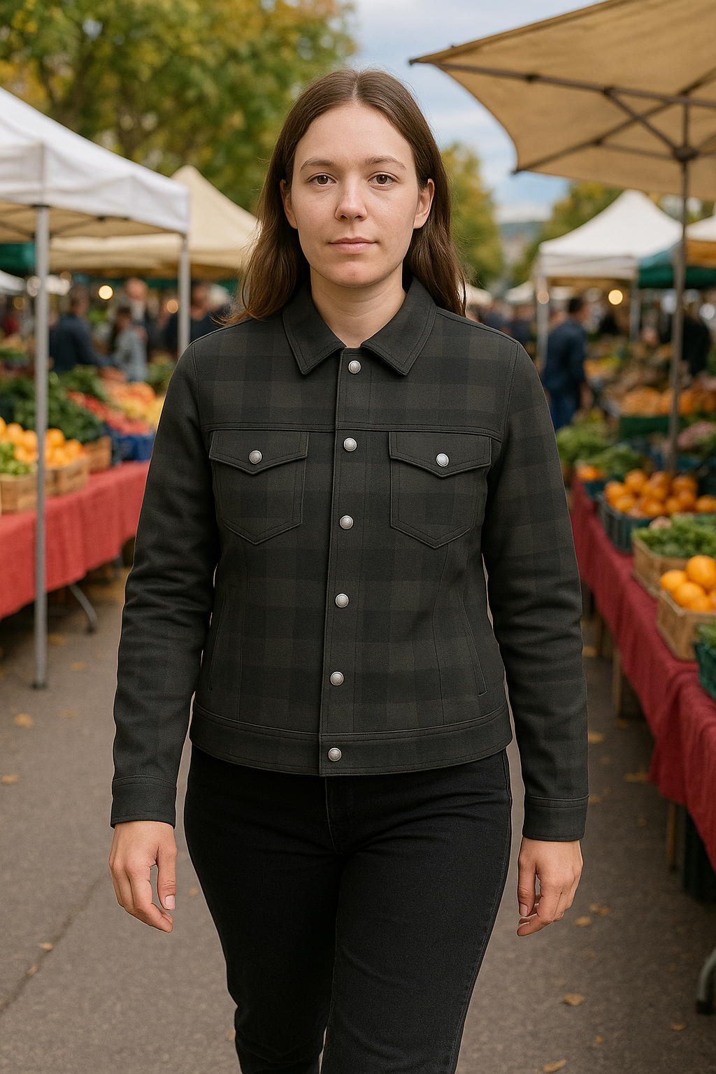 Casual Lady – Women's Motorcycle Flannel Shirt