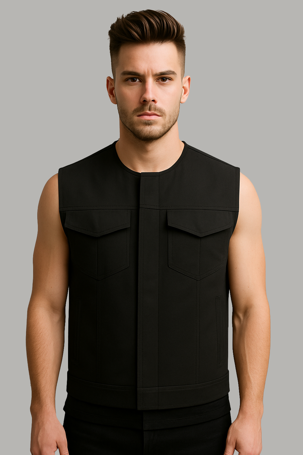 Dominion – Men's Motorcycle Twill Vest