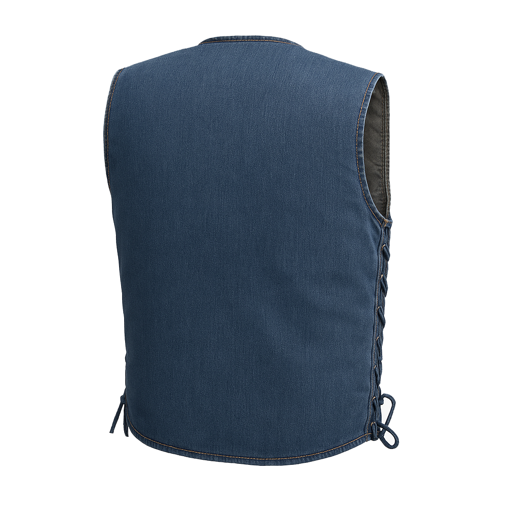 Rabel - Men's Motorcycle Denim Vest