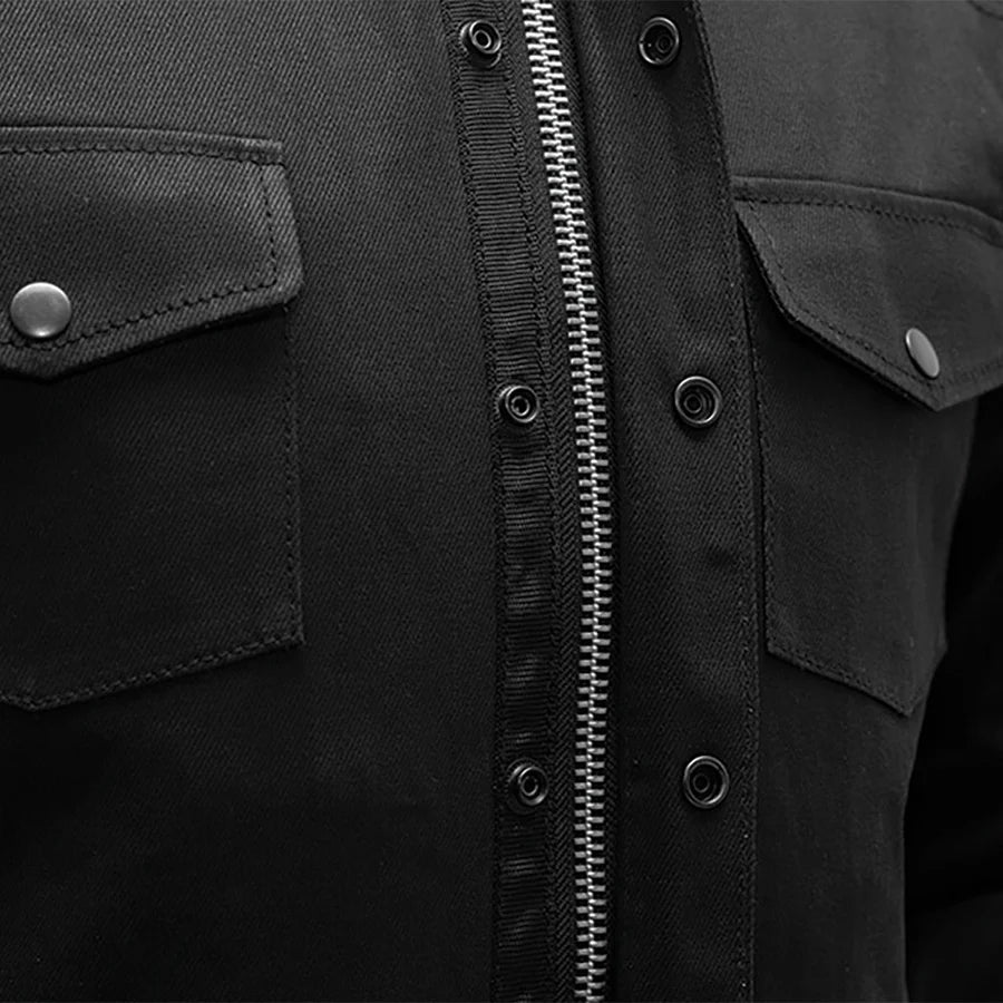 Blackout Commander Men's Denim Shirt