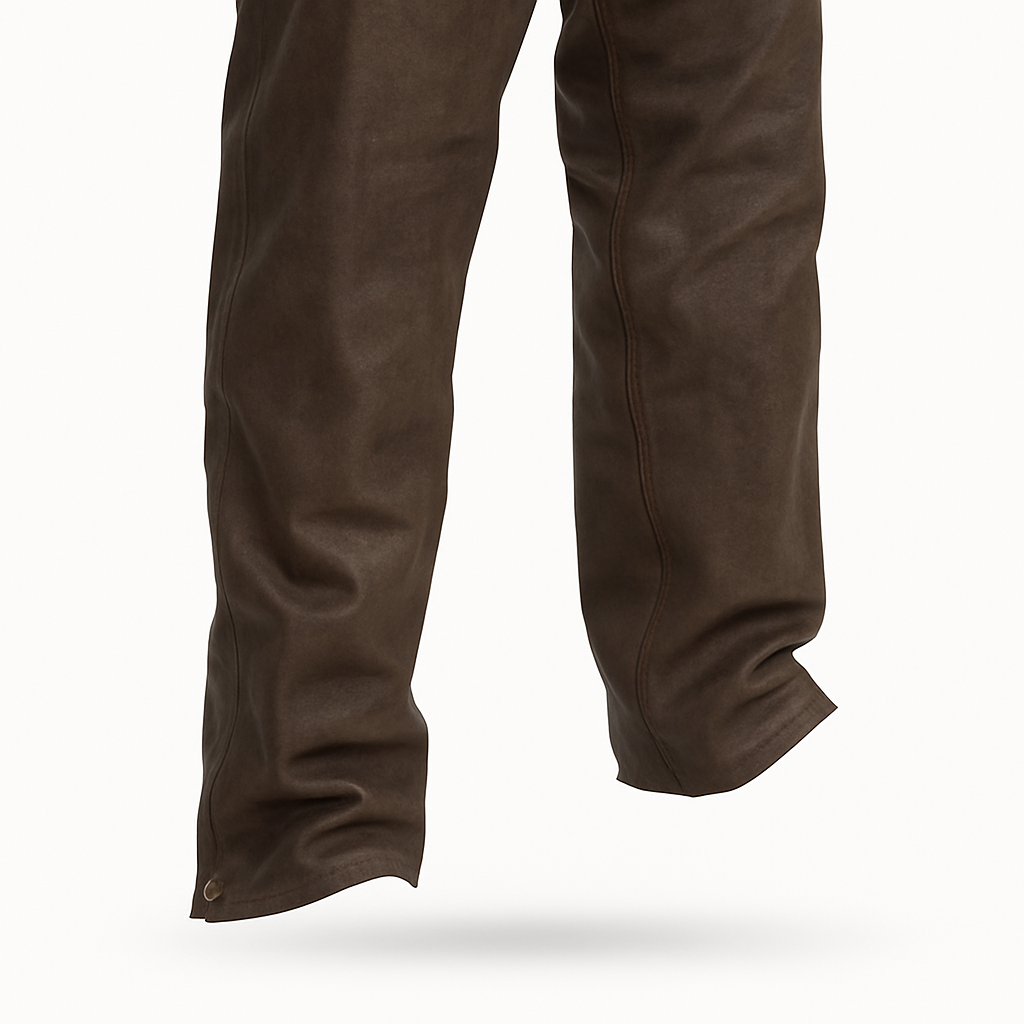 Rustmark - Unisex Motorcycle Leather Chaps