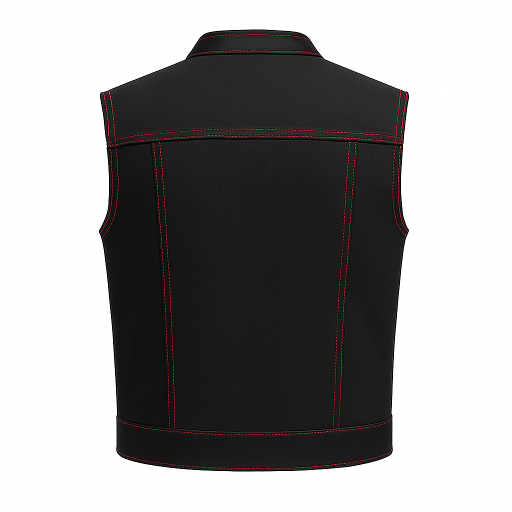 Bloodstone – Men’s Motorcycle Denim Vest