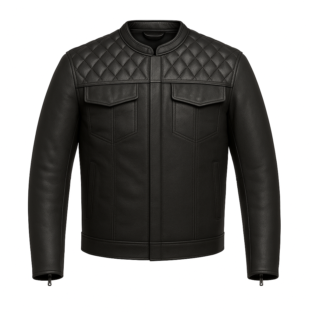 Ember Guard Men's Motorcycle leather jacket