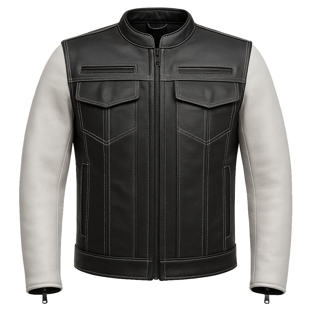 Inferno Edge Man's Moto Leather Jacket