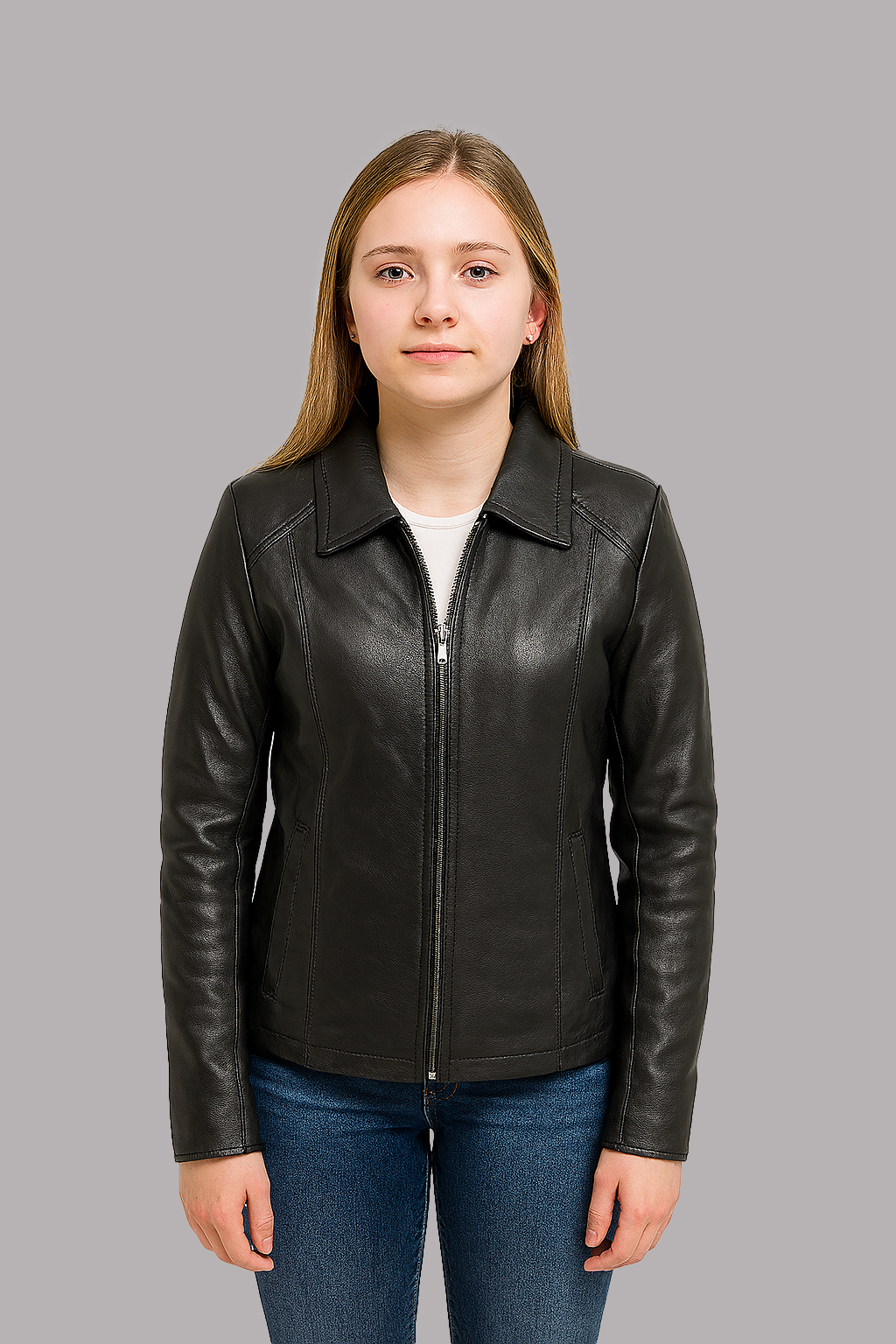 Lyric Fuse Women's Fashion Leather Jacket