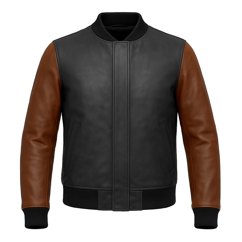 Coalheart Classic Man's Moto Leather Jacket