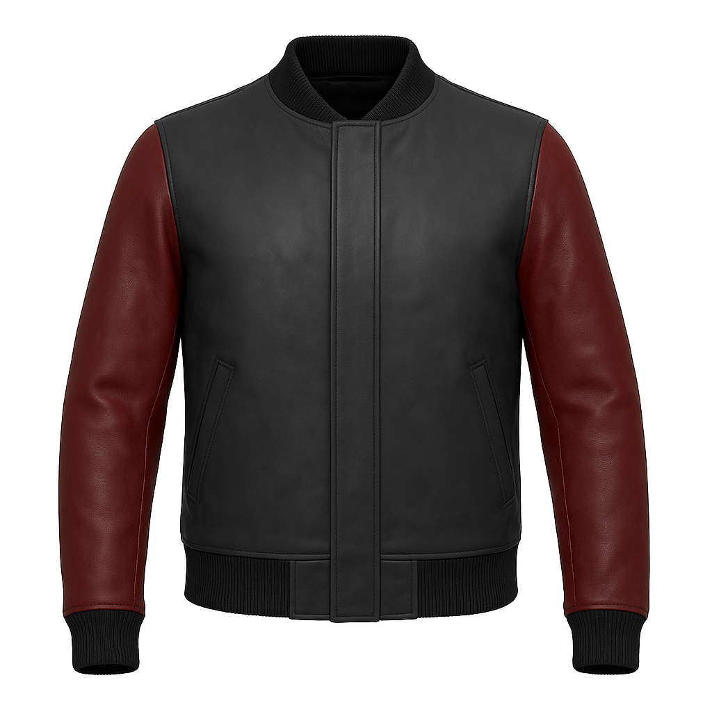 Coalheart Classic Man's Moto Leather Jacket